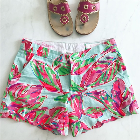 Lilly Pulitzer Buttercup Shorts - Picture 2 of 3